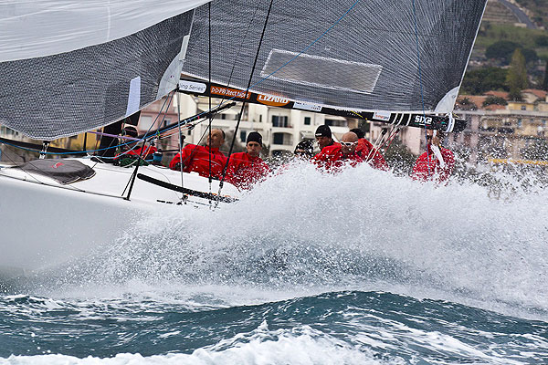 Loano, 13/04/12. Fantastica, during the Audi Sailing Series Melges 32 Day 1. Photo copyright Stefano Gattini for Studio Borlenghi and BPSE.