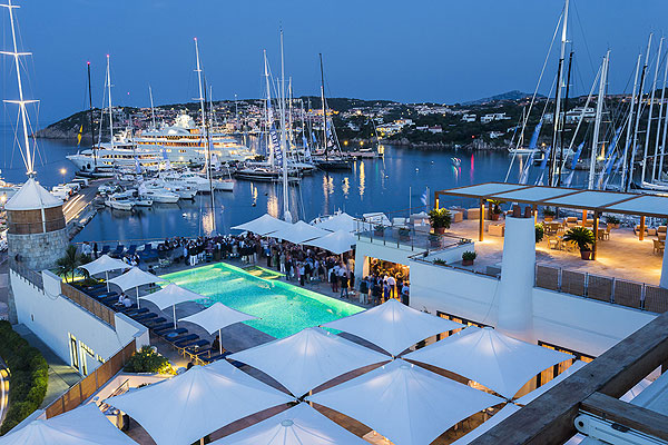 Welcome Cocktail at the YCCS Clubhouse, during the Rolex Swan Cup 2012. Photo copyright, Rolex and Carlo Borlenghi.