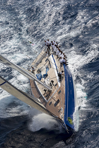 Marco Rodolfi's Berenice Bis, during the Rolex Swan Cup 2012. Photo copyright, Rolex and Carlo Borlenghi.