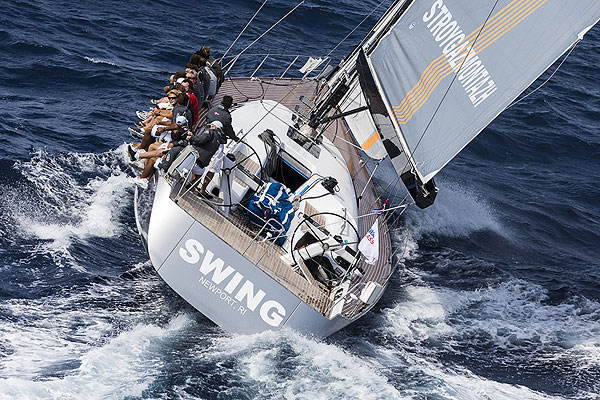 Swing LLC's Swing, during the Rolex Swan Cup 2012. Photo copyright, Rolex and Carlo Borlenghi.