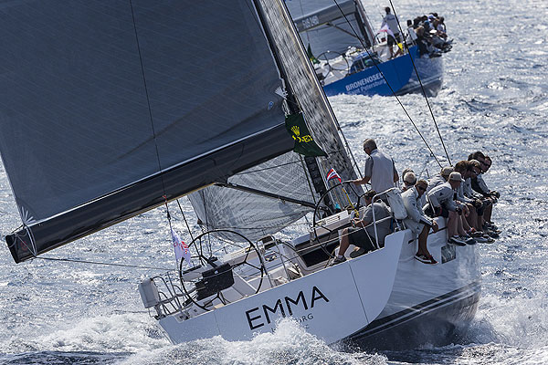 Johann Killinger's Emma, during the Rolex Swan Cup 2012. Photo copyright, Rolex and Carlo Borlenghi.