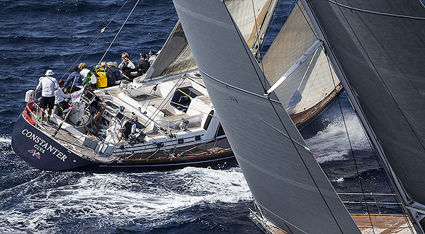 Wilem Mesdag's Constanter, during the Rolex Swan Cup 2012. Photo copyright, Rolex and Carlo Borlenghi.