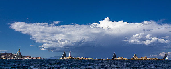 Swan Fleet, during the Rolex Swan Cup 2012. Photo copyright, Rolex and Carlo Borlenghi.