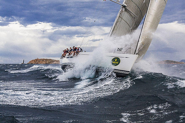 Lilius and Brunow's Lionessa of Douglas, during the Rolex Swan Cup 2012. Photo copyright, Rolex and Carlo Borlenghi.
