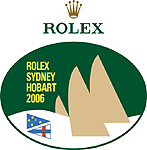 This is the official banner for the Rolex Sydney Hobart Yacht Race 2006.