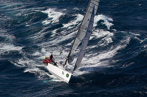 Not to be confused with Andrew Lawrence's Jazz Player, Chris Bull's Cookson 50 Jazz, off the New South Wales south coast, during the Rolex Sydney Hobart Yacht Race 2010. Photo copyright Rolex and Carlo Borlenghi.